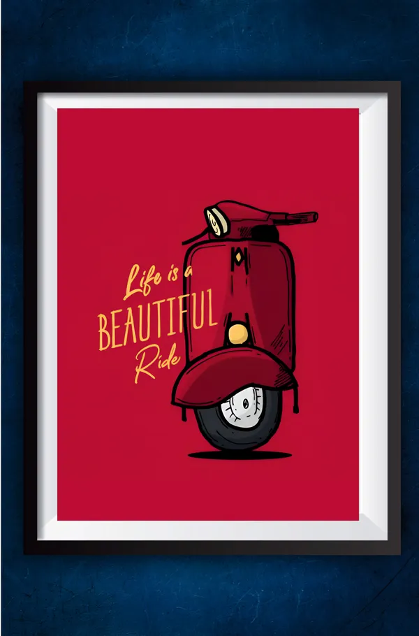 Multicolor_Acrylic_Life_Is_A_Beautiful_Ride_Motivation_Poster_For_Home_Decor